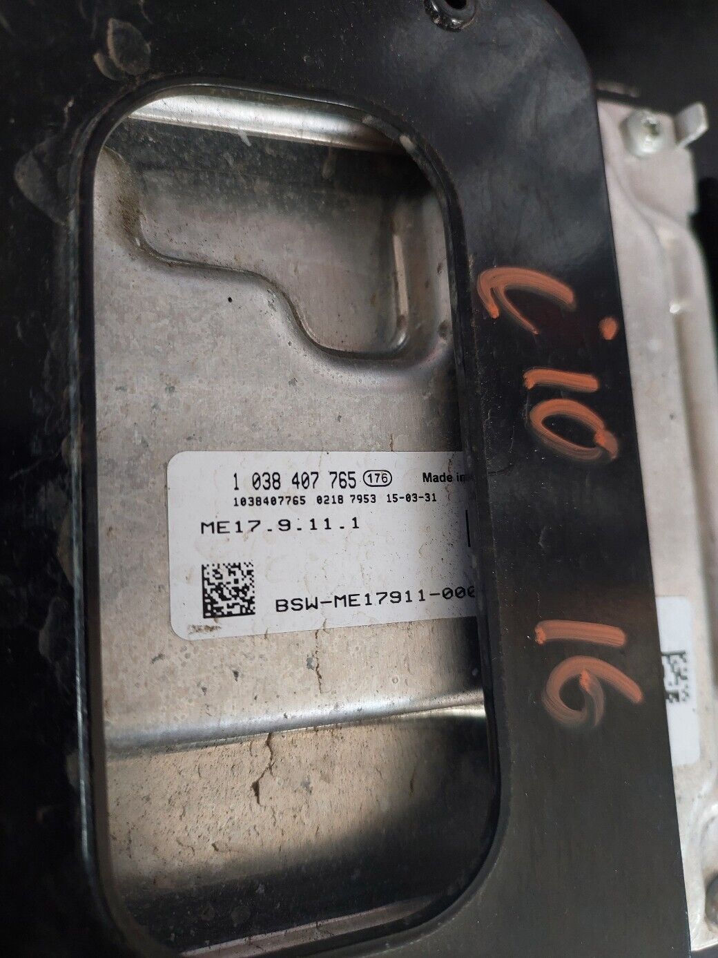 HYUNDAI i10 2016 ENGINE CONTROL UNIT ECU