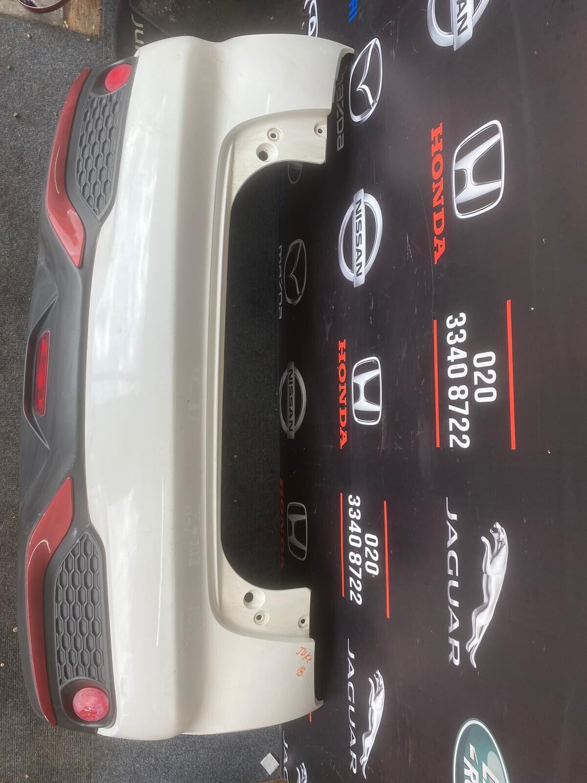 NISSAN JUKE 2018 REAR BUMPER