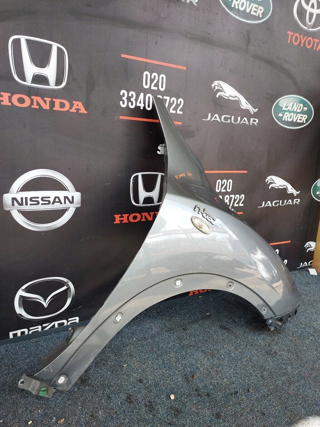 NISSAN JUKE O/S WING FENDER RH 2014