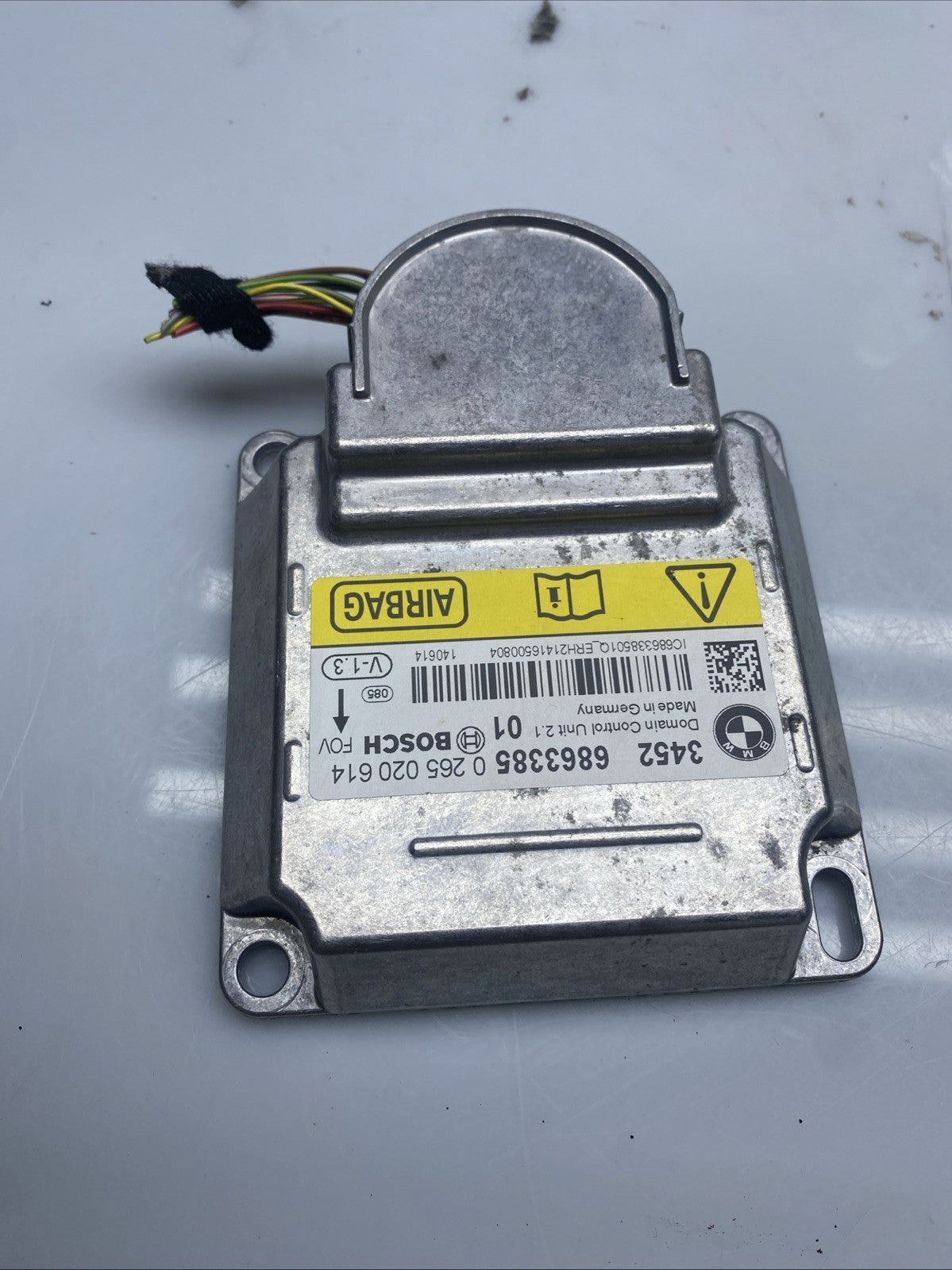 BMW 4 SERIES F32 AIRBAG CONTROL MODULE ECU UNIT 6863385