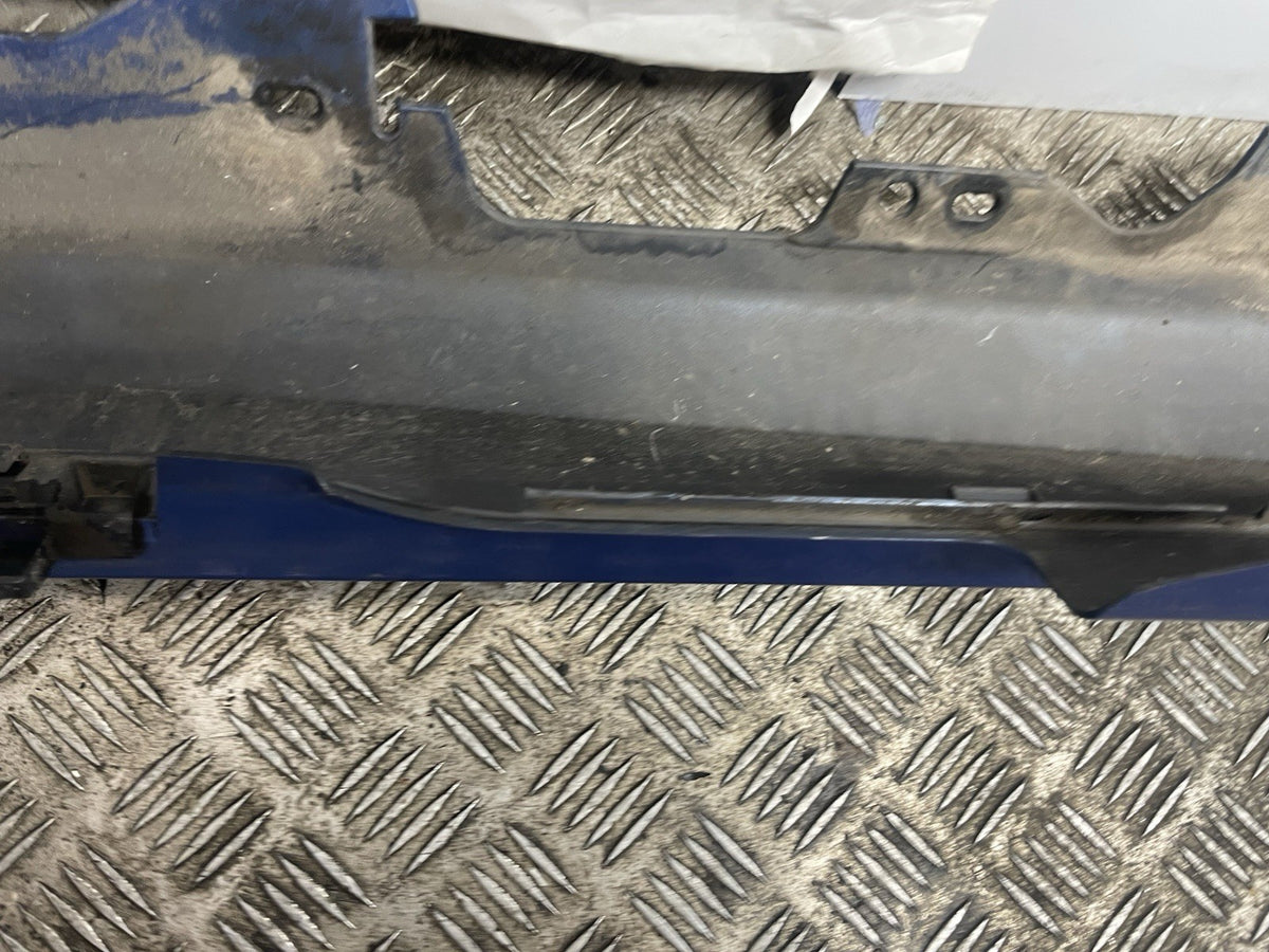 BMW 1 SERIES SIDE SKIRT PASSENGER LEFT MSPORT BLUE F21