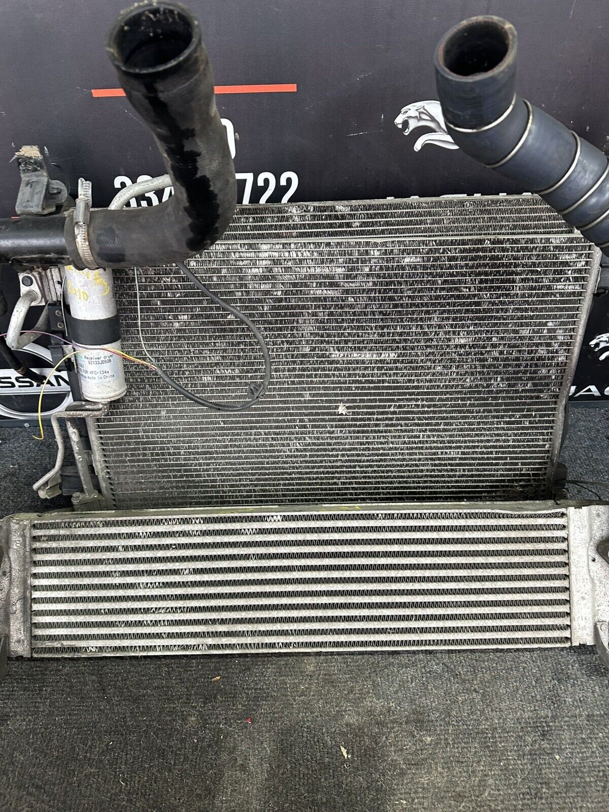 NISSAN QASHQAI COMPLETE RADIATOR RAD PACK  1.5 DCI DIESEL J10 10 - 13