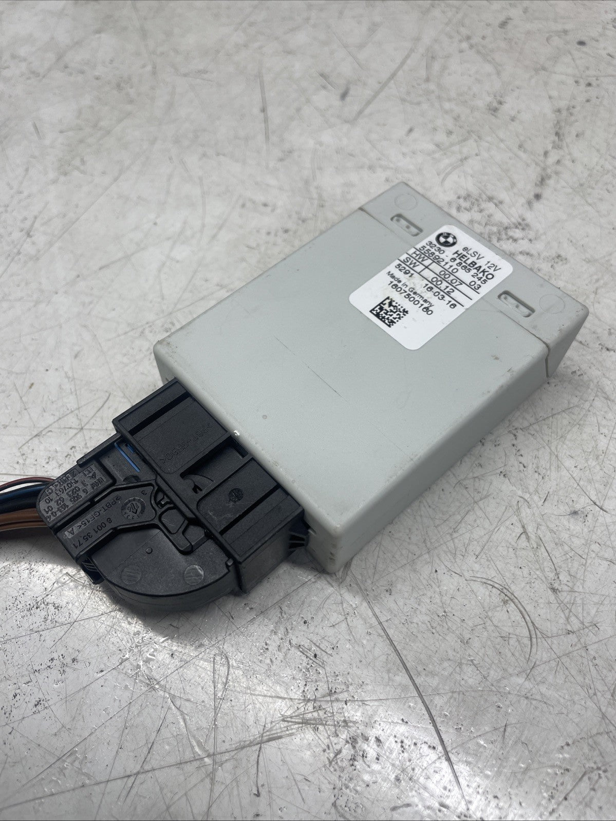 BMW X5 F15 2016 POWER STEERING CONTROL MODULE ECU UNIT 6865245