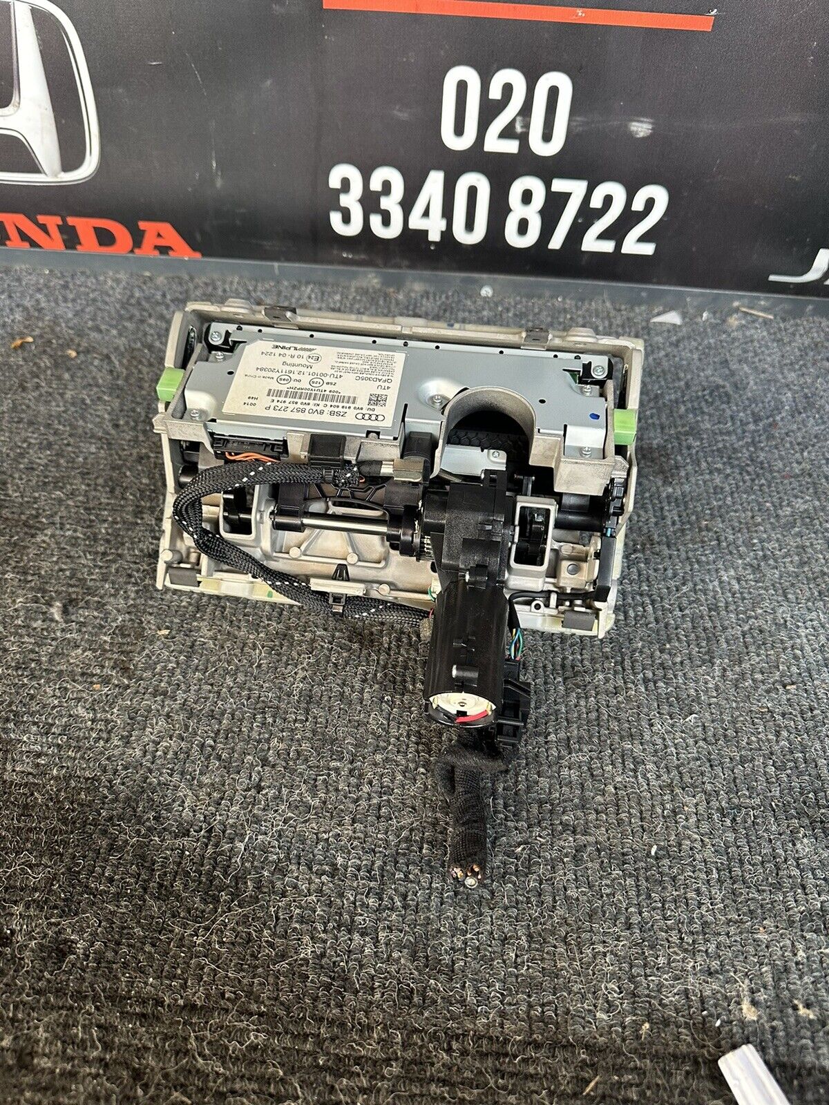 Audi A3 2017 8V Facelift Radio Display Screen 8V0857273P