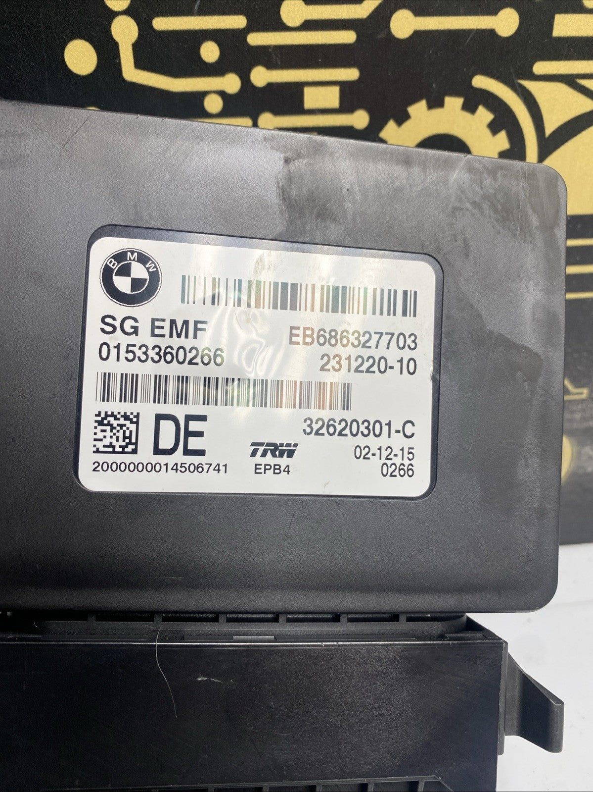 BMW 5 Series  F10 F11 Parking Brake Control Module 231220