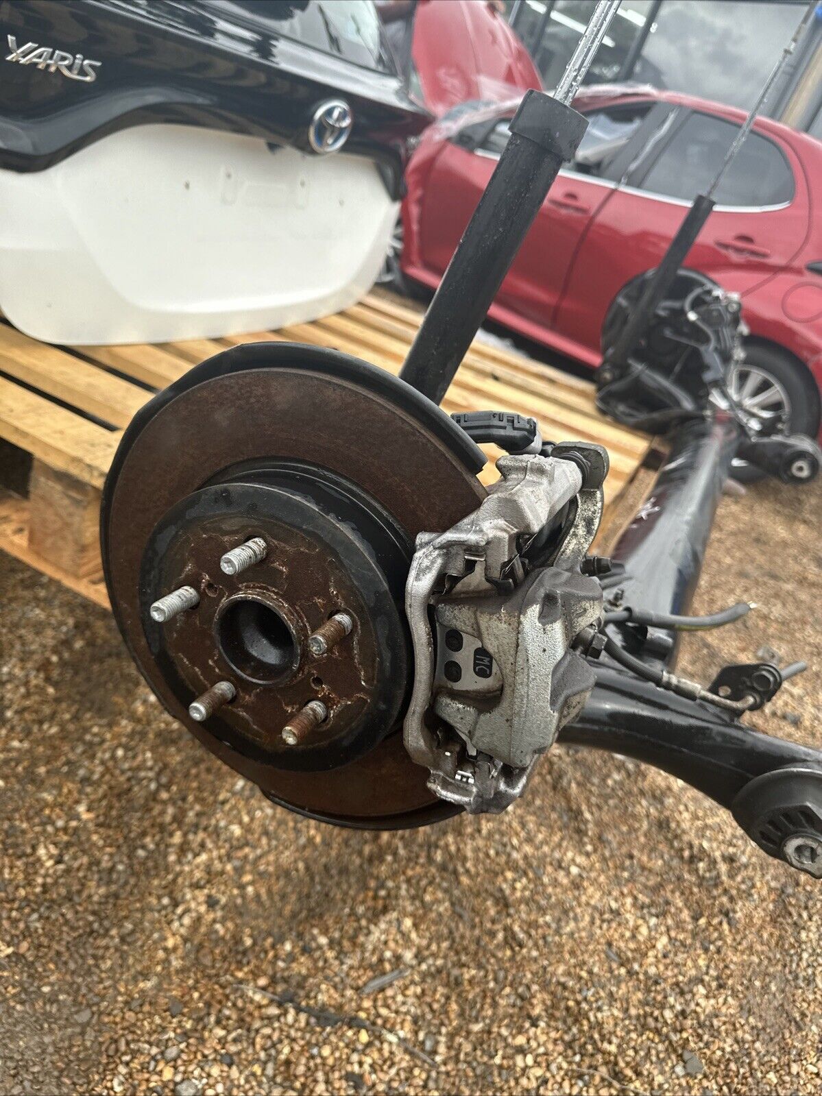 Toyota Yaris 5dr Hatch 2022 Rear Axle Complete