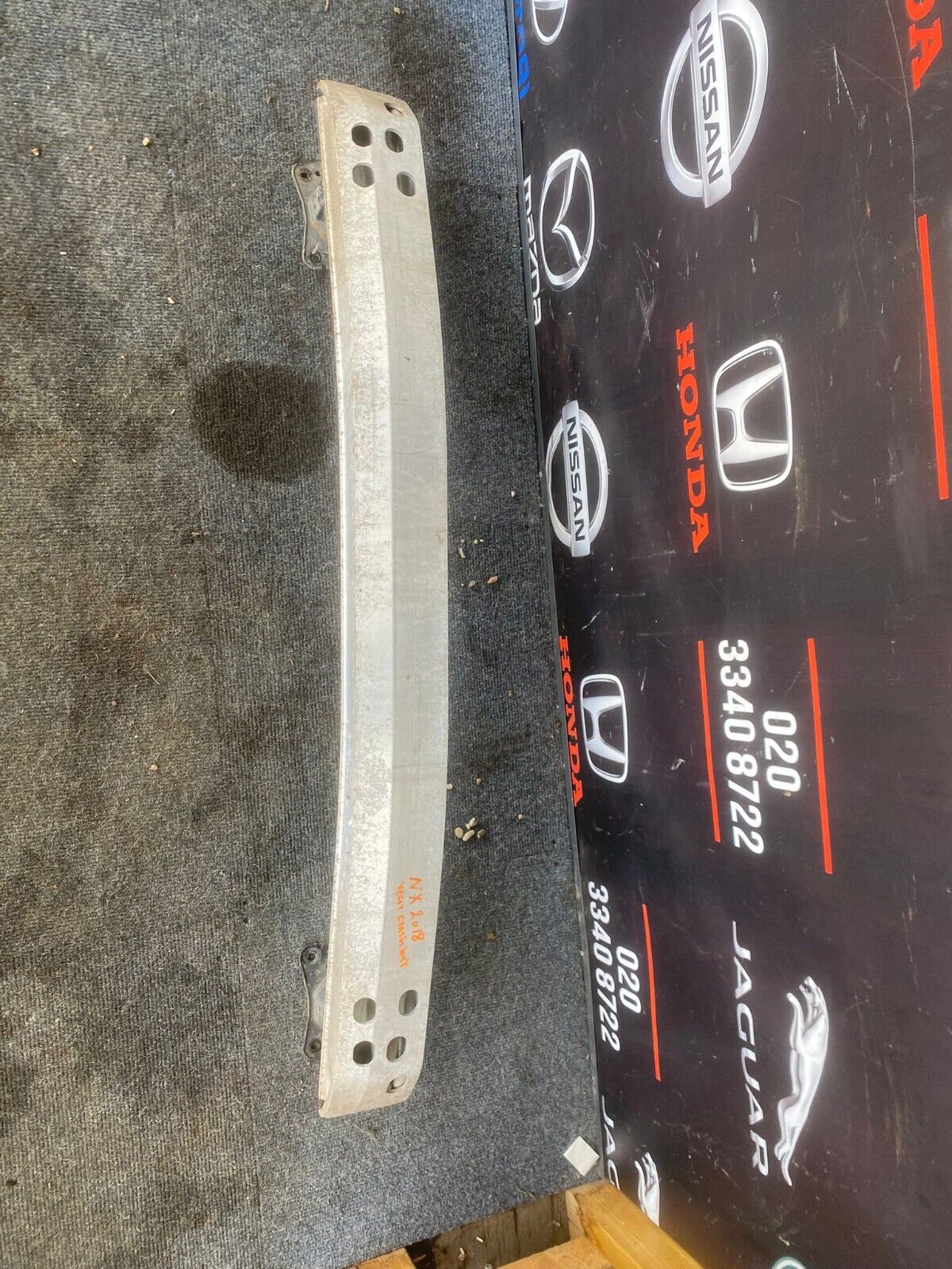 LEXUS NX 2018 REAR BUMPER CRASH BAR REINFORCEMENT