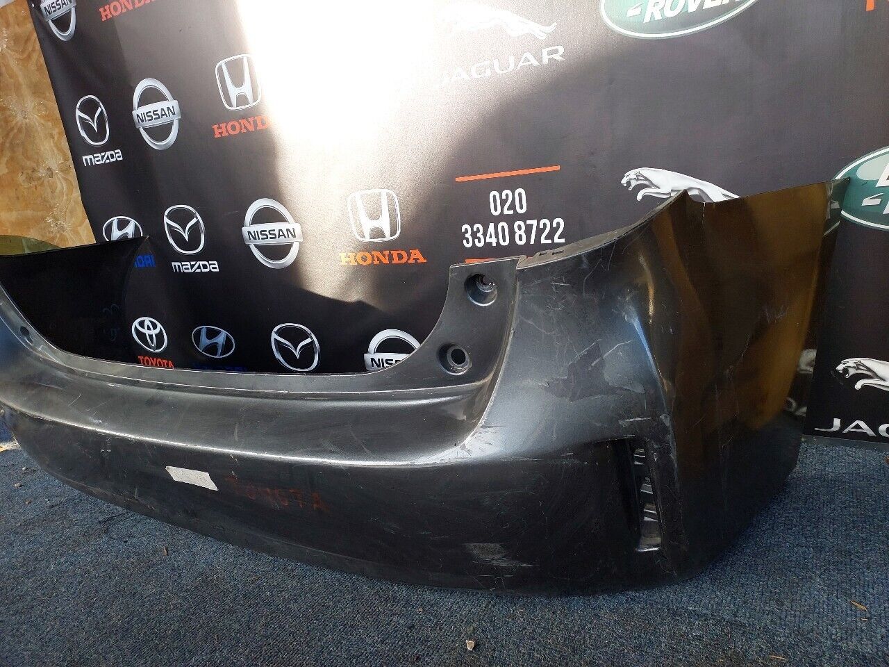 TOYOTA PRIUS PLUS REAR BUMPER 2012