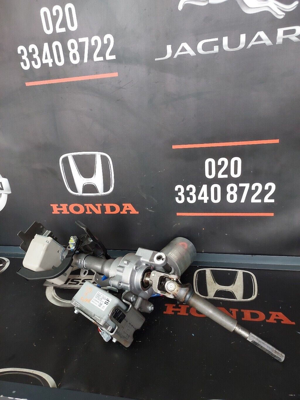 NISSAN NOTE 2016 PETROL POWER STEERING COLUMN 285003VU2B