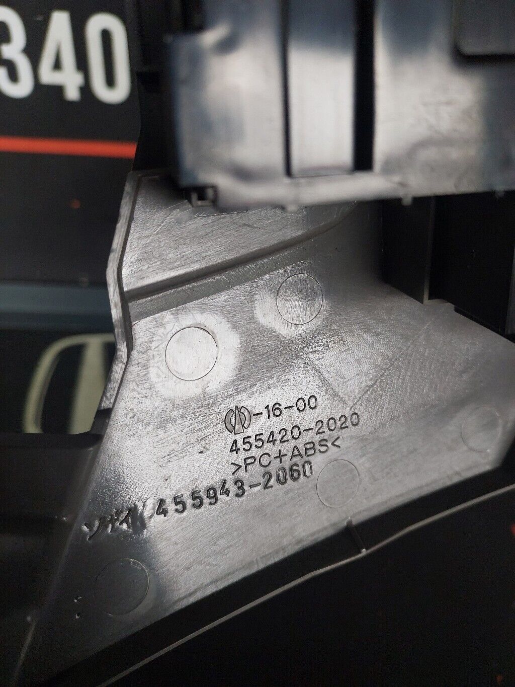 TOYOTA RAV 4 2008 HEATER AC CLIMATE CONTROL UNIT 4559442060