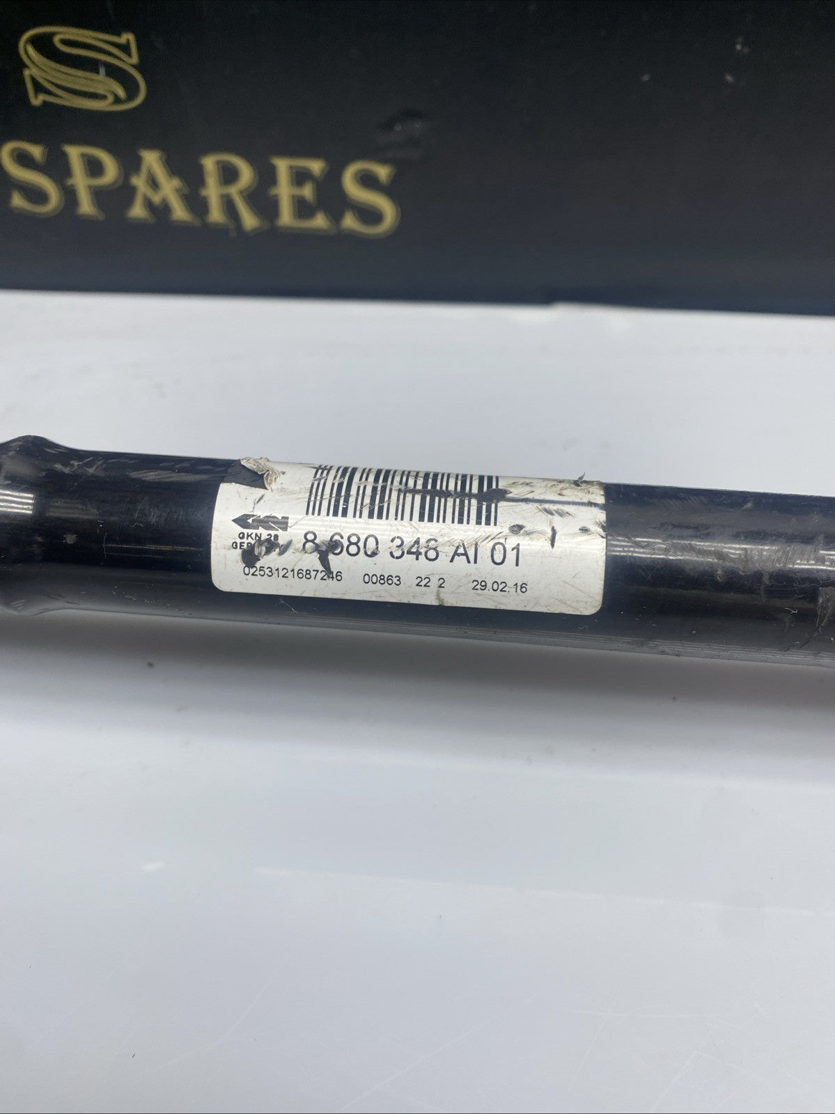 BMW 1 2 3 4 SERIES F20 F30 F32 DRIVERS RIGHT REAR N47 DIESEL DRIVESHAFT 7597682