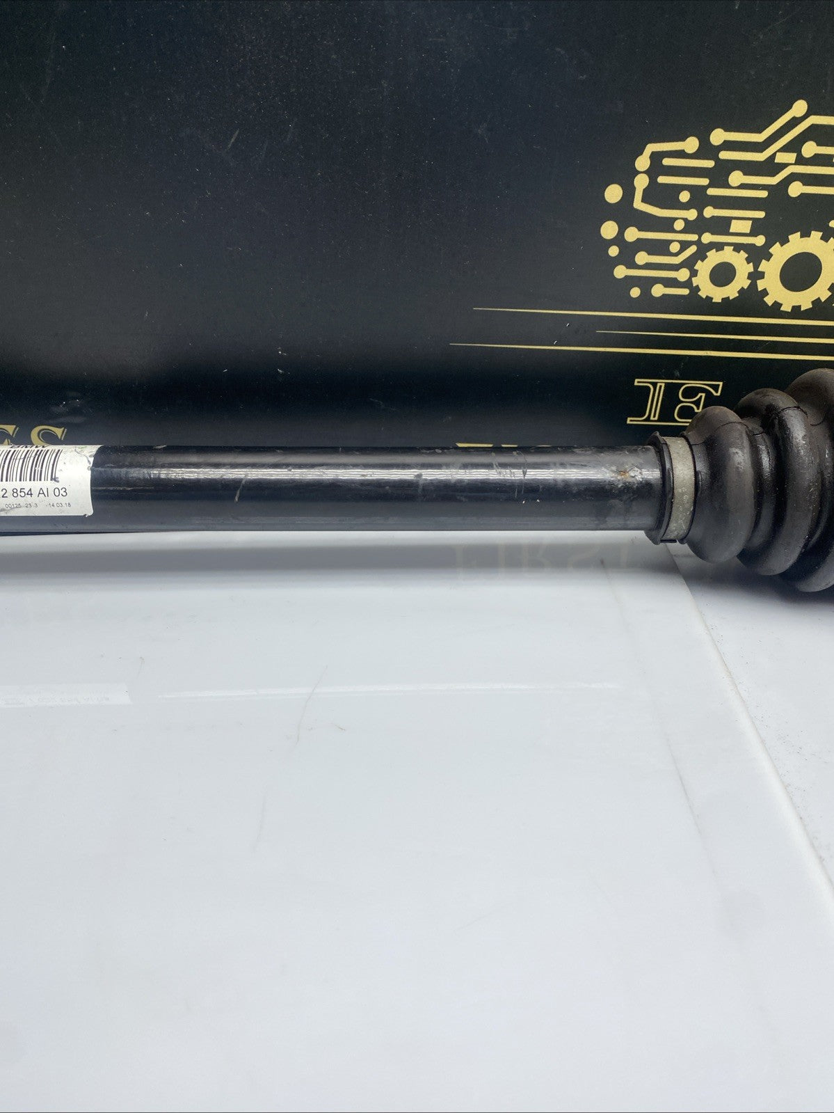 2017 BMW 3 F30 330e HYBRID ENGINE B48B20A REAR RIGHT DRIVESHAFT 7622854