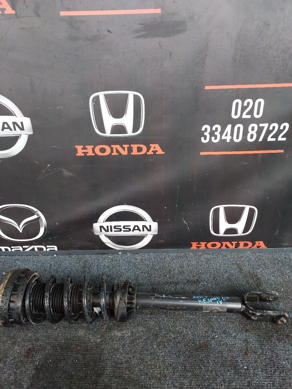 JAGUAR XE SPORT 2018 O/S FRONT SHOCK ABSORBER & SPRING RH