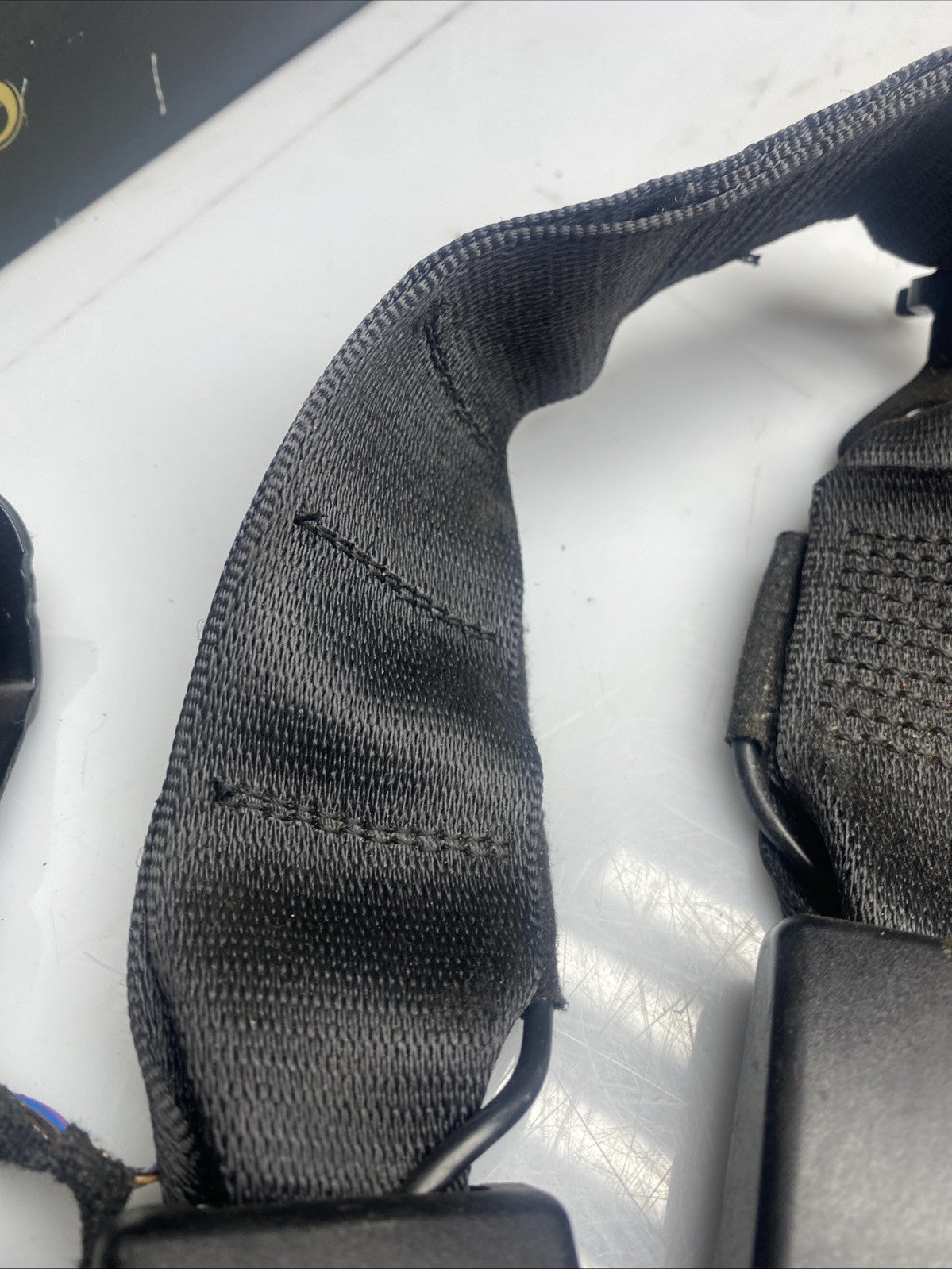 GENUINE BMW 1 3 SERIES F21 F30 F31 F80 REAR SEAT BELT BUCKLE SET 7266352 7355471