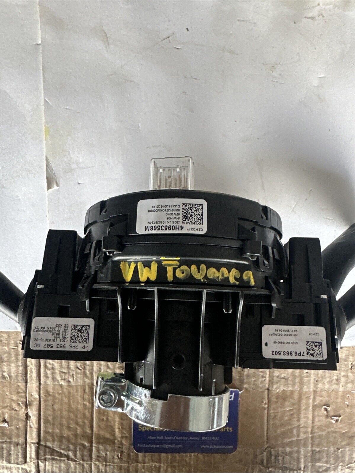 VW Touareg R Mk2 7P 2010-18 Squib Clock Spring Combination Stalks 4H0953568M