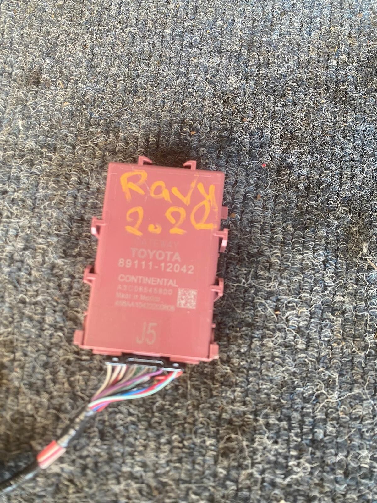 TOYOTA RAV 4 2022 GATEWAY CONTROL MODULE 89111-12042 OEM