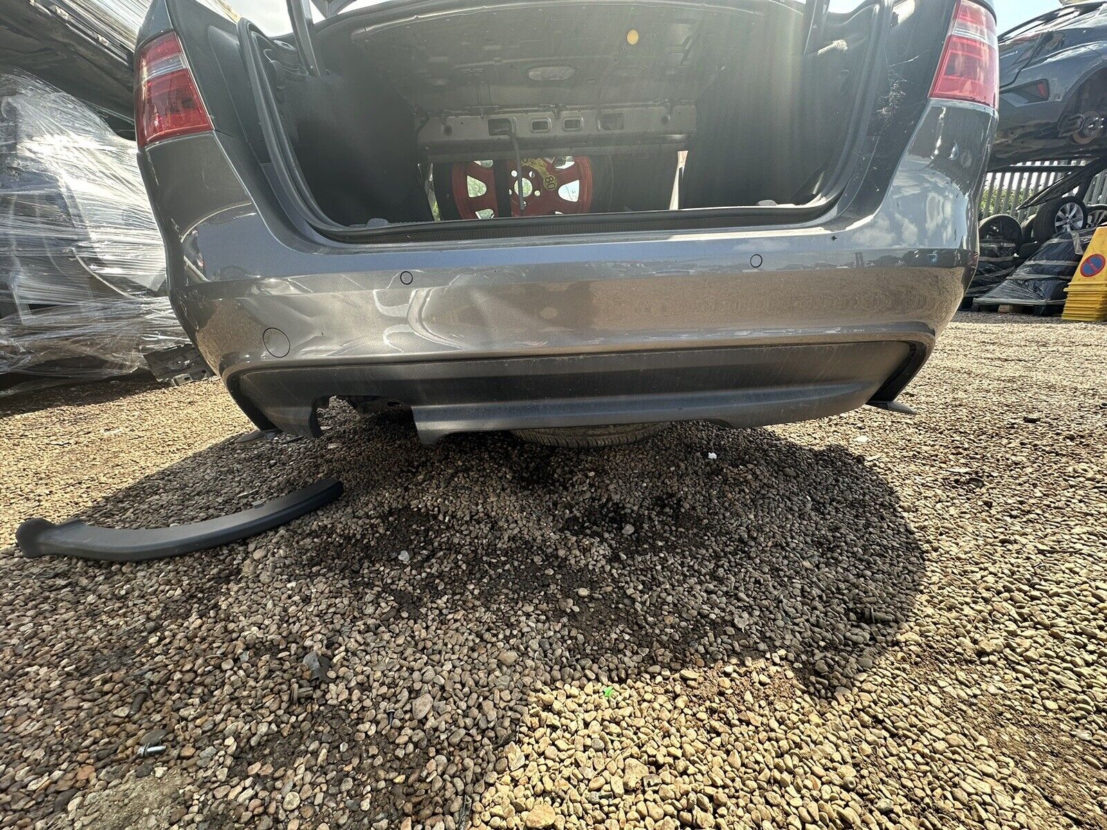 JAGUAR XE X760 R-SPORT 2015-2021 REAR BUMPER IN GREY