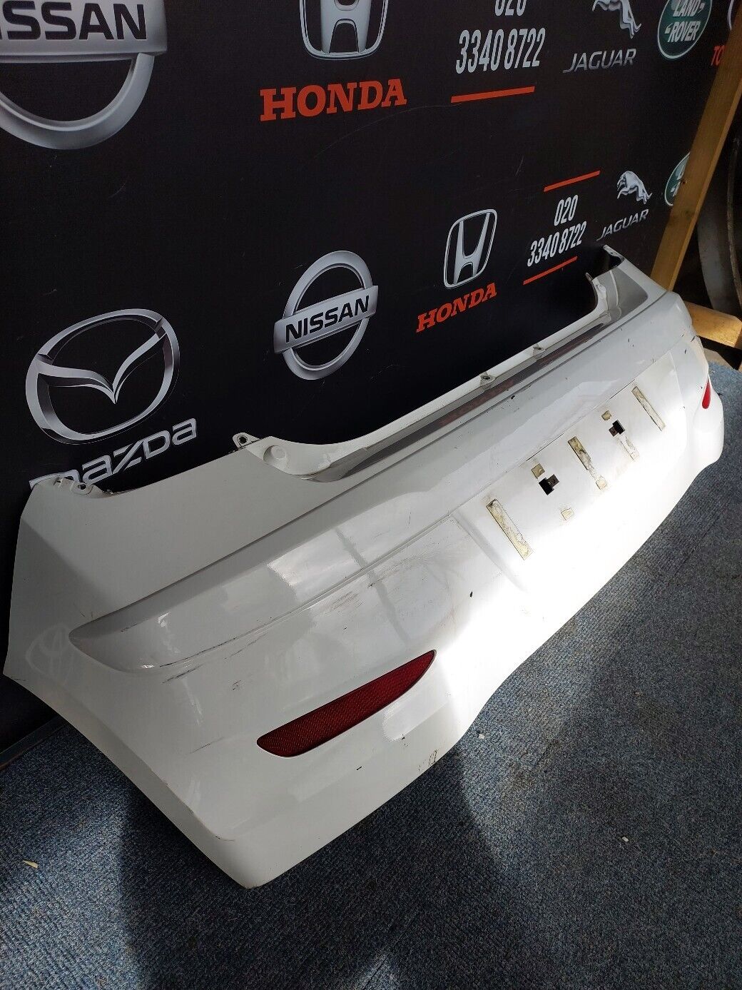HYUNDAI i10 2013 REAR BUMPER