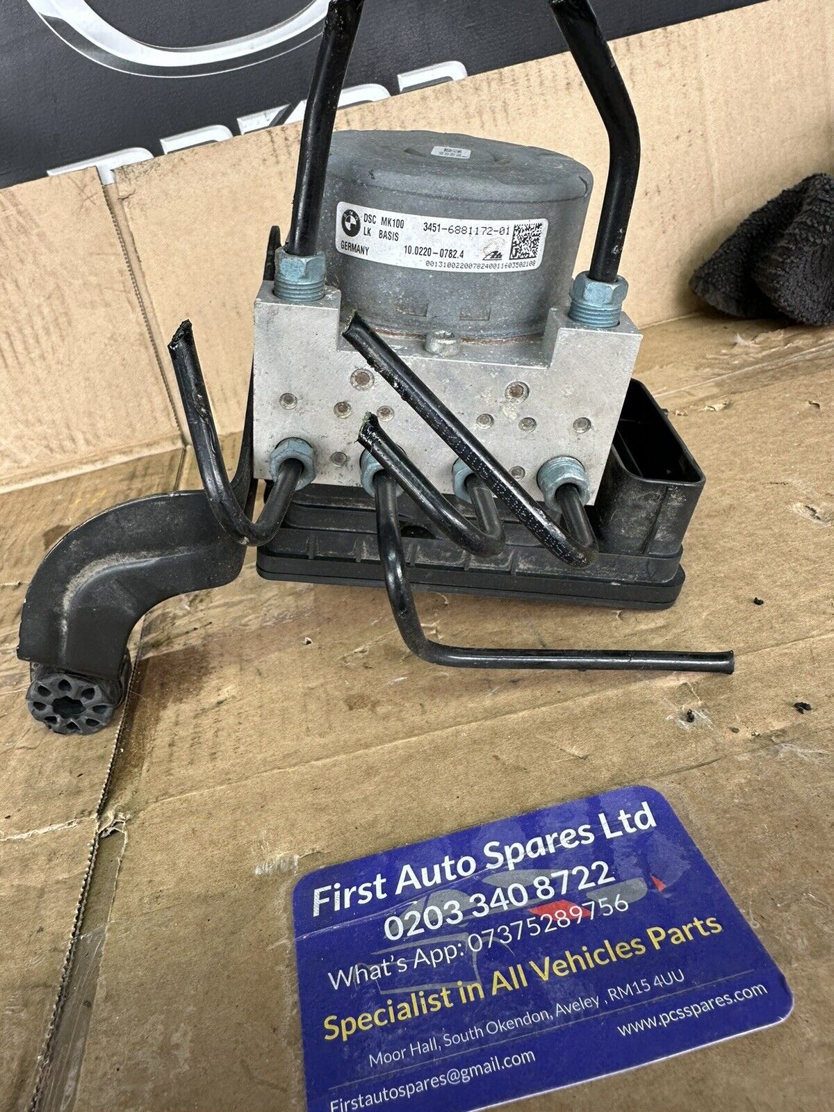 BMW F20 F22 F30 1 2 3 SERIES MANUAL ABS Pump & Modulator 6881173/6881172
