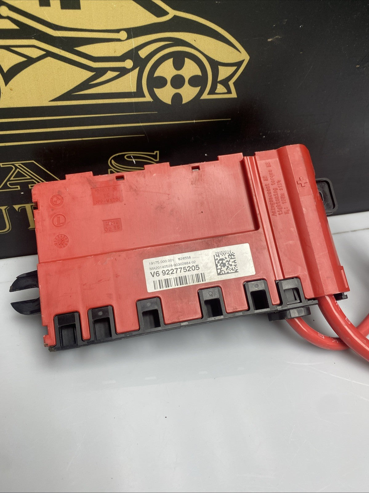 POWER DISTRIBUTION BOX AND POSITIVE CABLE 922775205 BMW 4 SERIES F32 2017