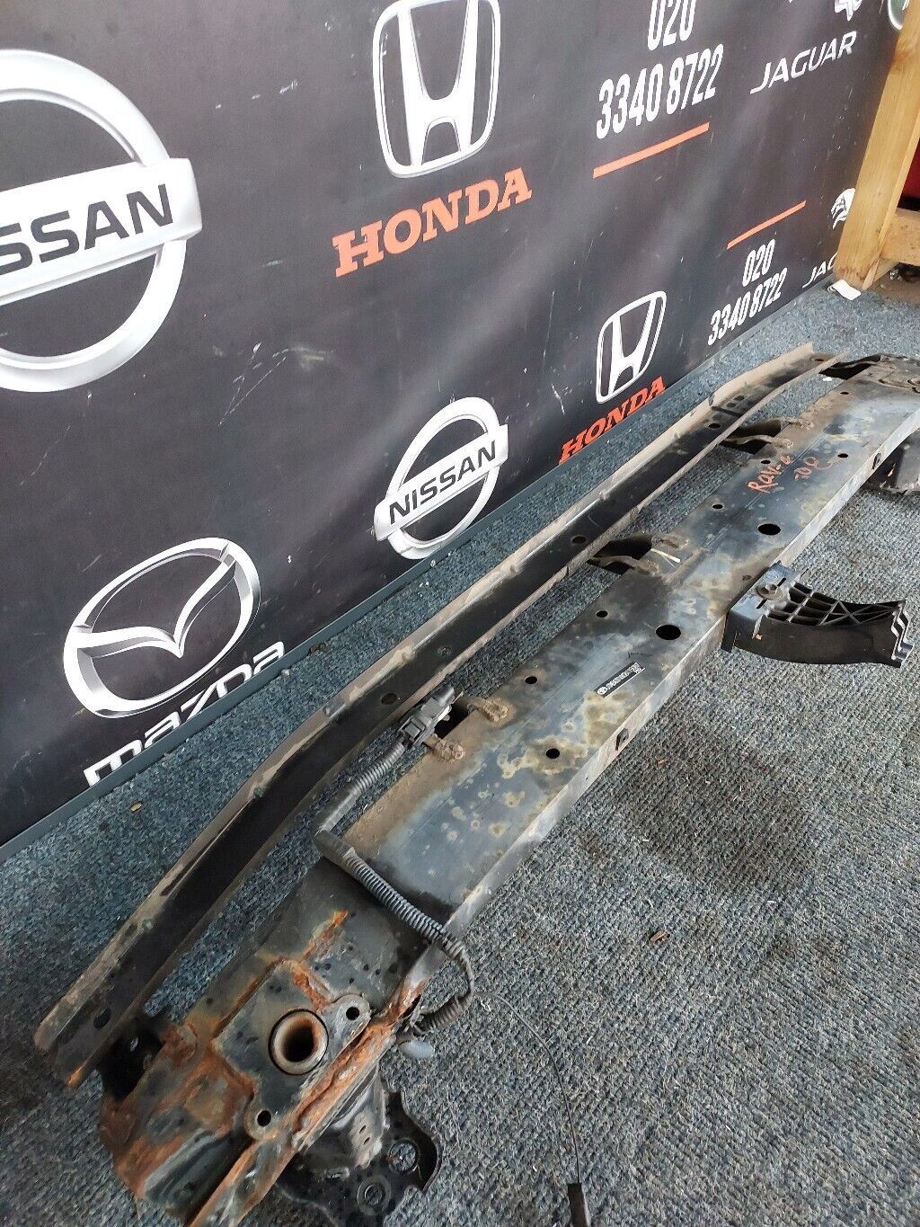 TOYOTA RAV 4 2008 CRASHBAR FRONT BUMPER REINFORCEMENT