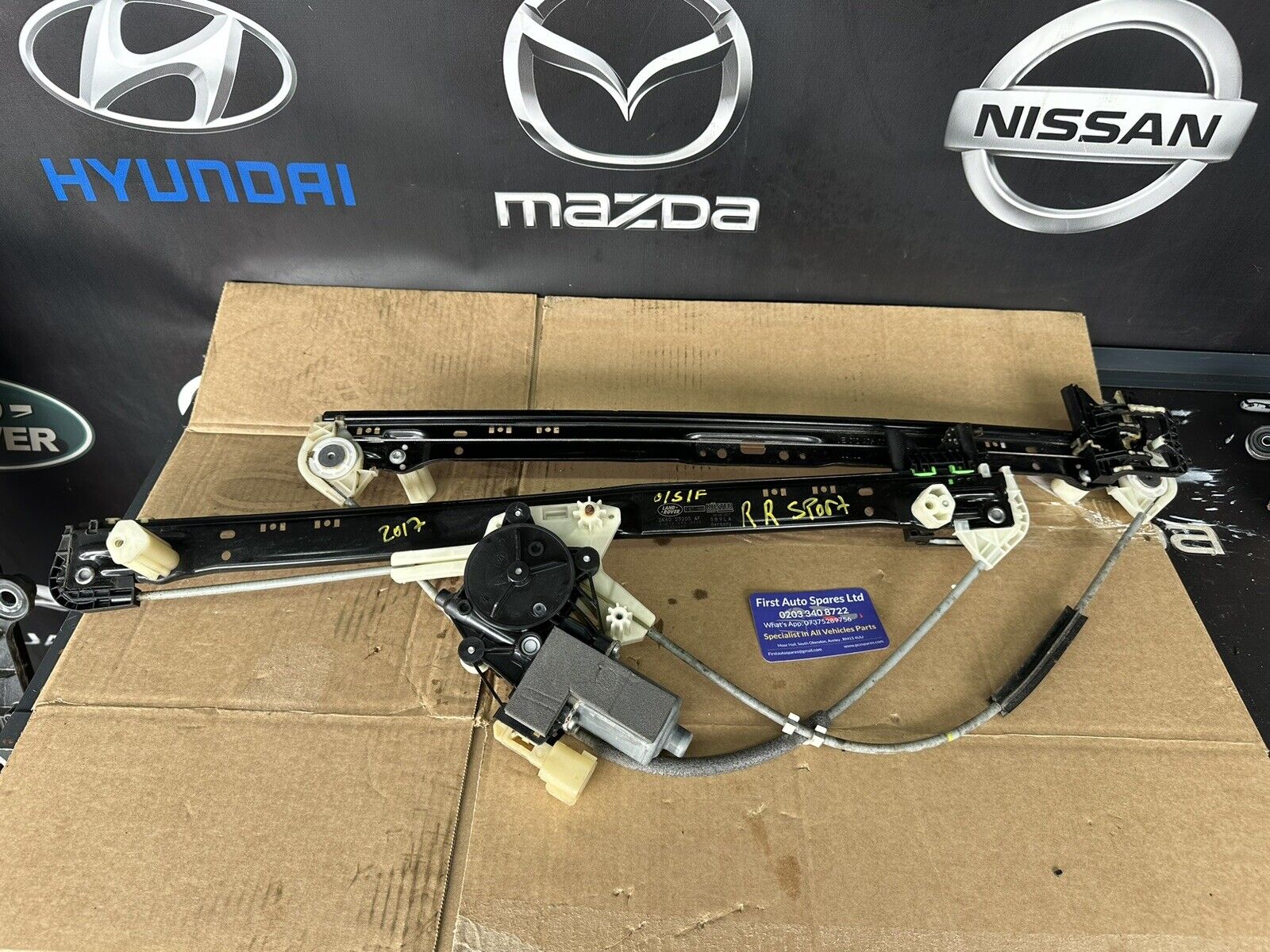 LAND ROVER RANGE ROVER SPORT RIGHT FRONT WINDOW REGULATOR 5 Door