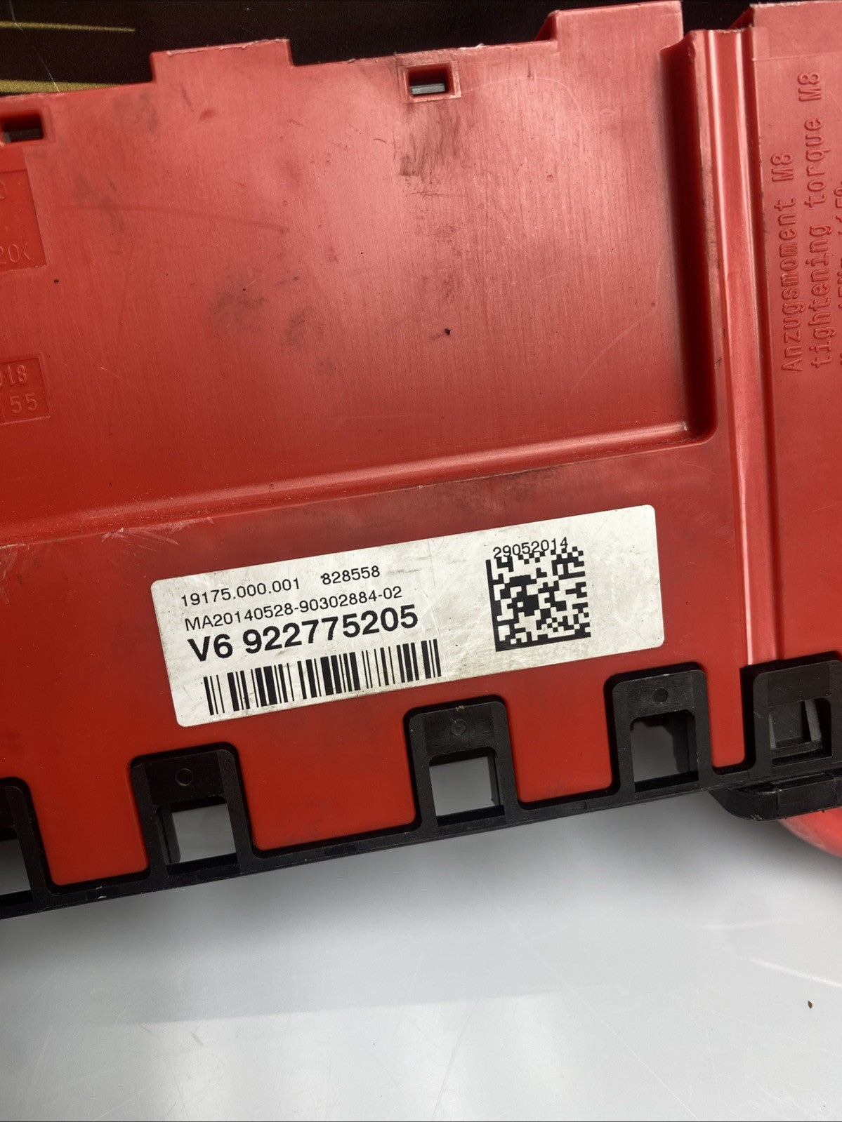 POWER DISTRIBUTION BOX AND POSITIVE CABLE 922775205 BMW 4 SERIES F32 2017