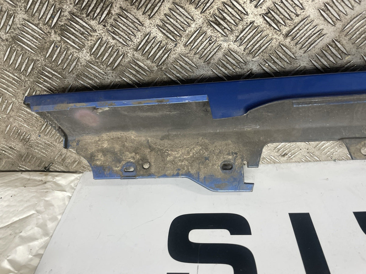 BMW 1 SERIES SIDE SKIRT PASSENGER LEFT MSPORT BLUE F21