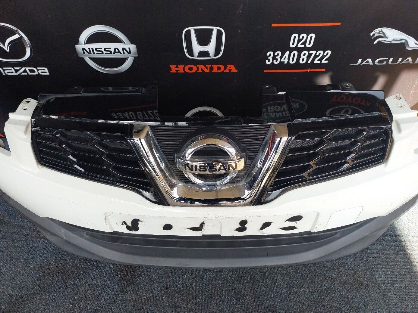 NISSAN QASHQAI 2010 FRONT BUMPER