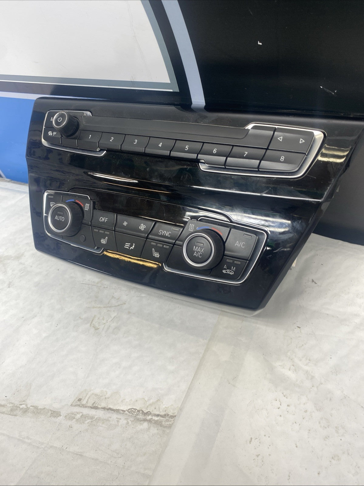 BMW X1 X2 F48 F39 CLIMATE CONTROL A/C HEATER BLOWER CONTROL UNIT 9371455 9461405