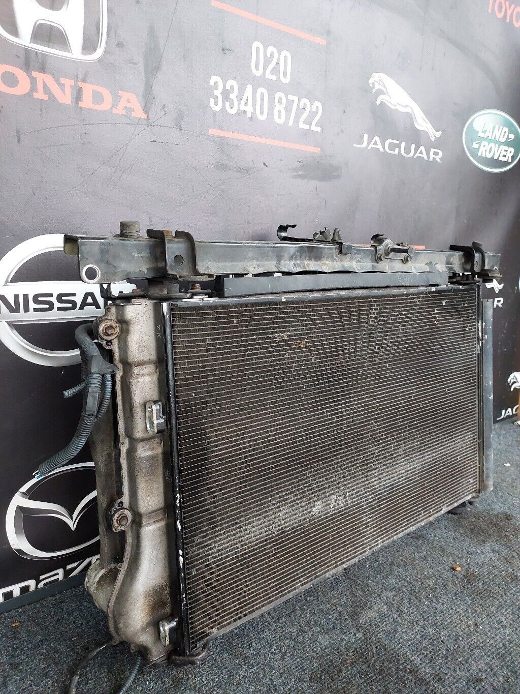 TOYOTA RAV 4 2008 DIESEL RAD PACK & UPPER SLAM PANEL