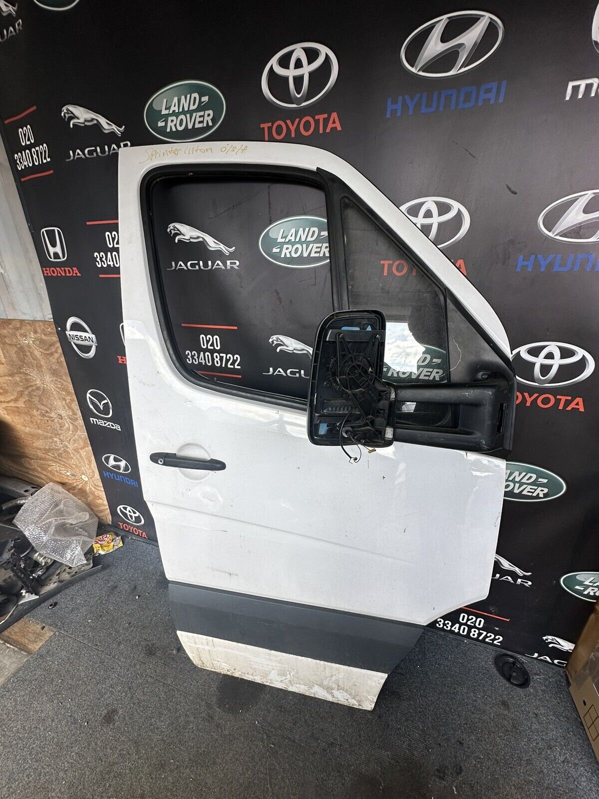 MERCEDES SPRINTER Front Door O/S 2006-2018 WHITE Van RH 