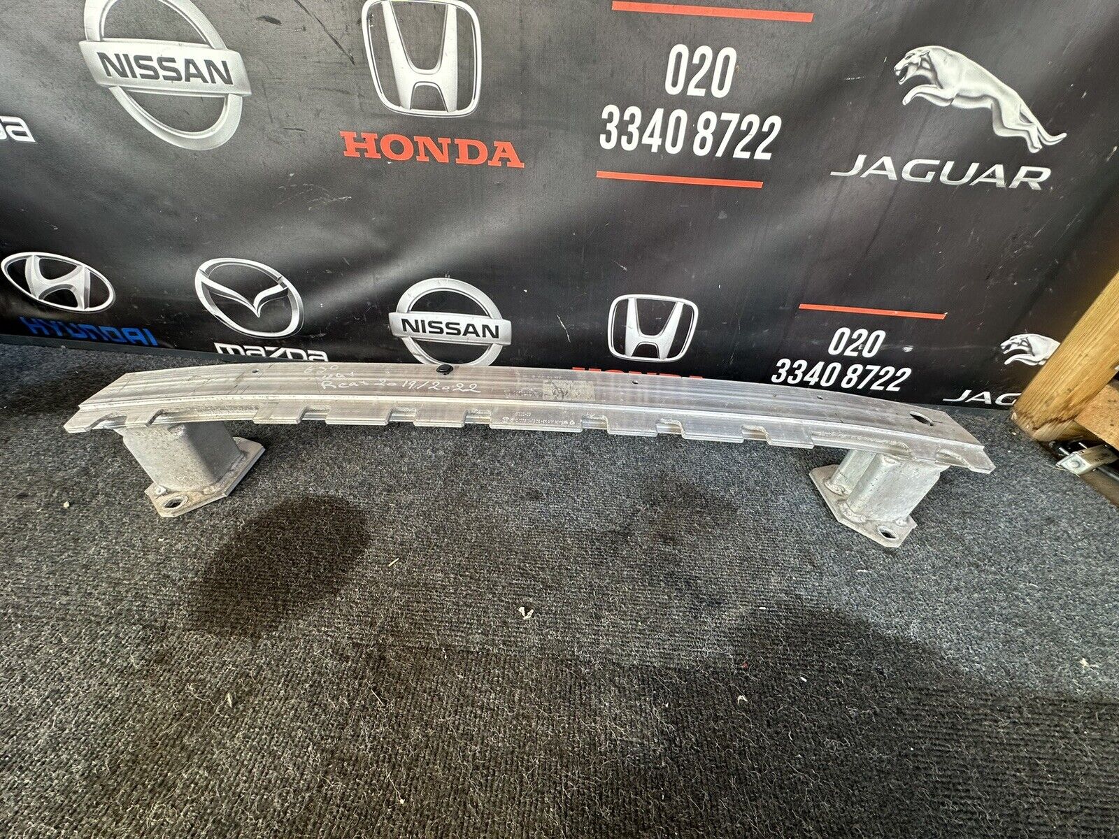 BMW 5 SERIES G30 G31 REAR BUMPER CARRIER CRASH BAR 7387334 2017