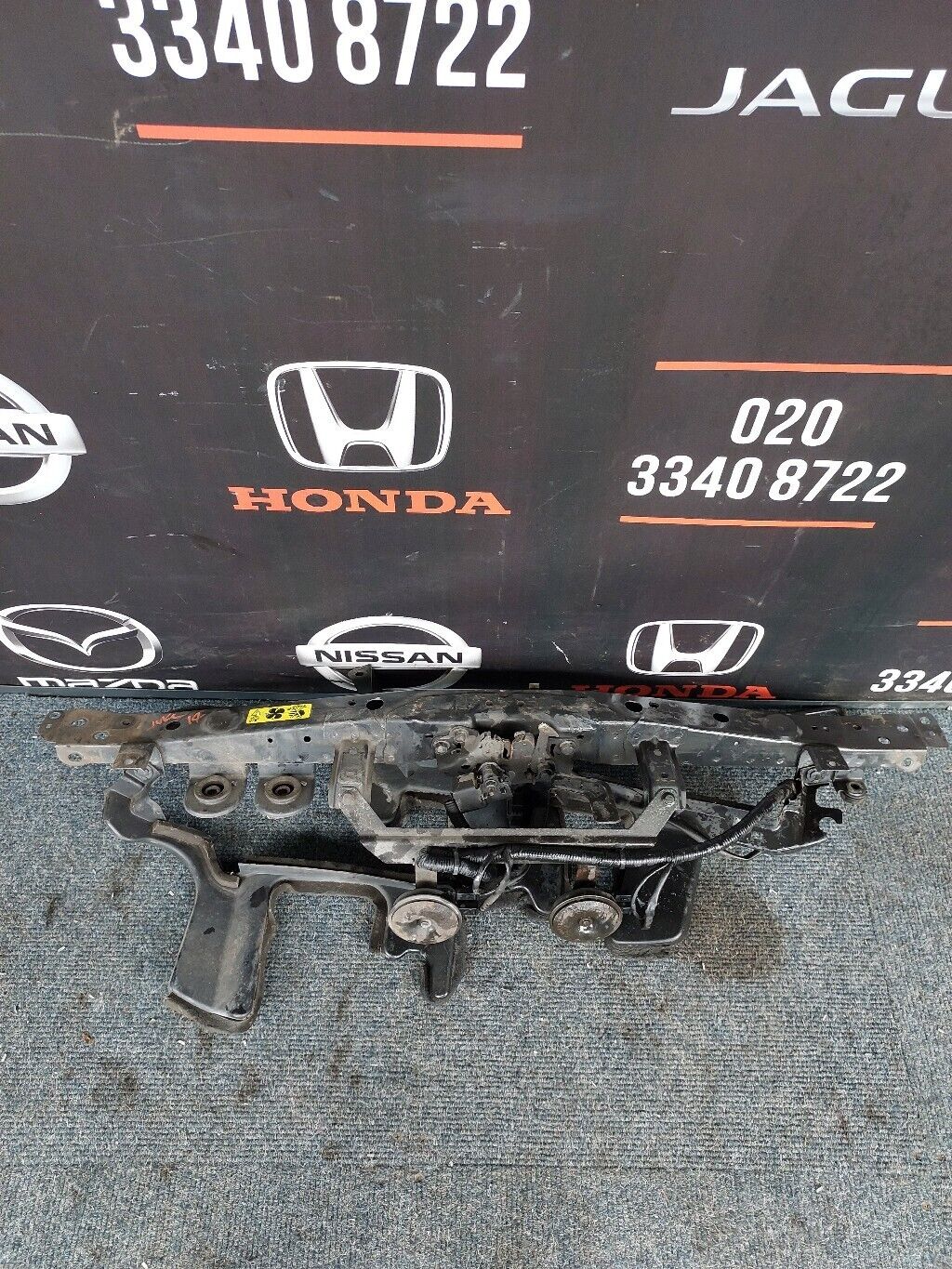 NISSAN JUKE 2014 DIESEL TOP RADIATOR SUPPORT SLAM PANEL