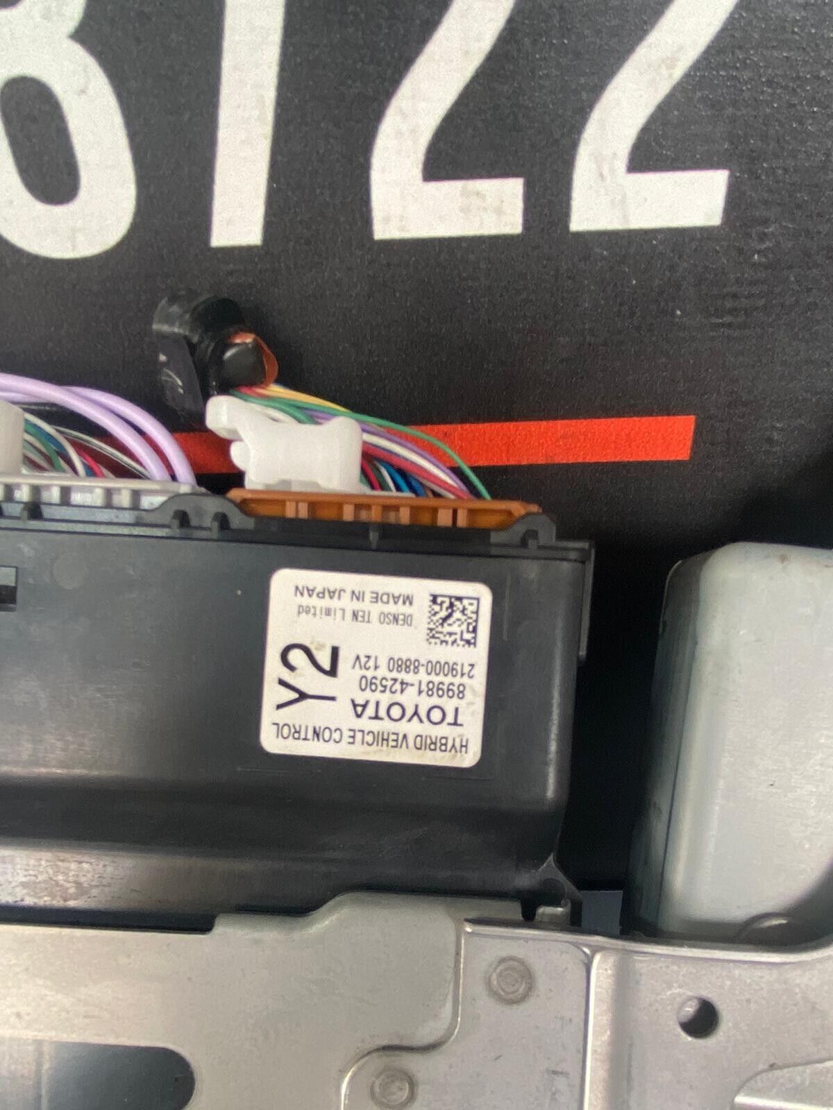 TOYOTA RAV 4 2022 HYBRID VEHICLE CONTROL MODULE UNIT ECU 8998142590