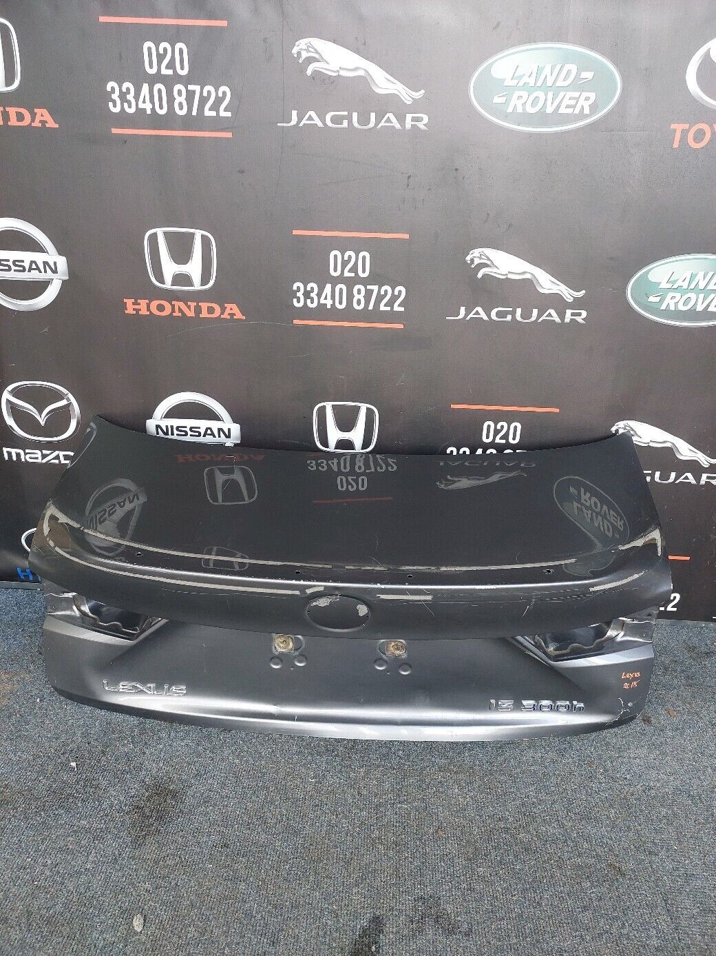 LEXUS IS 300 2018 BOOTLID / TAILGATE