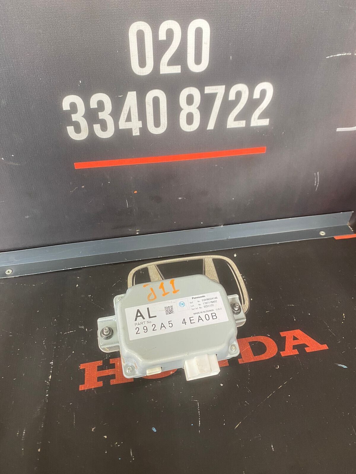 NISSAN QASHQAI J11 VOLTAGE STABILISER CONTROL MODULE UNIT 292A54EA0B