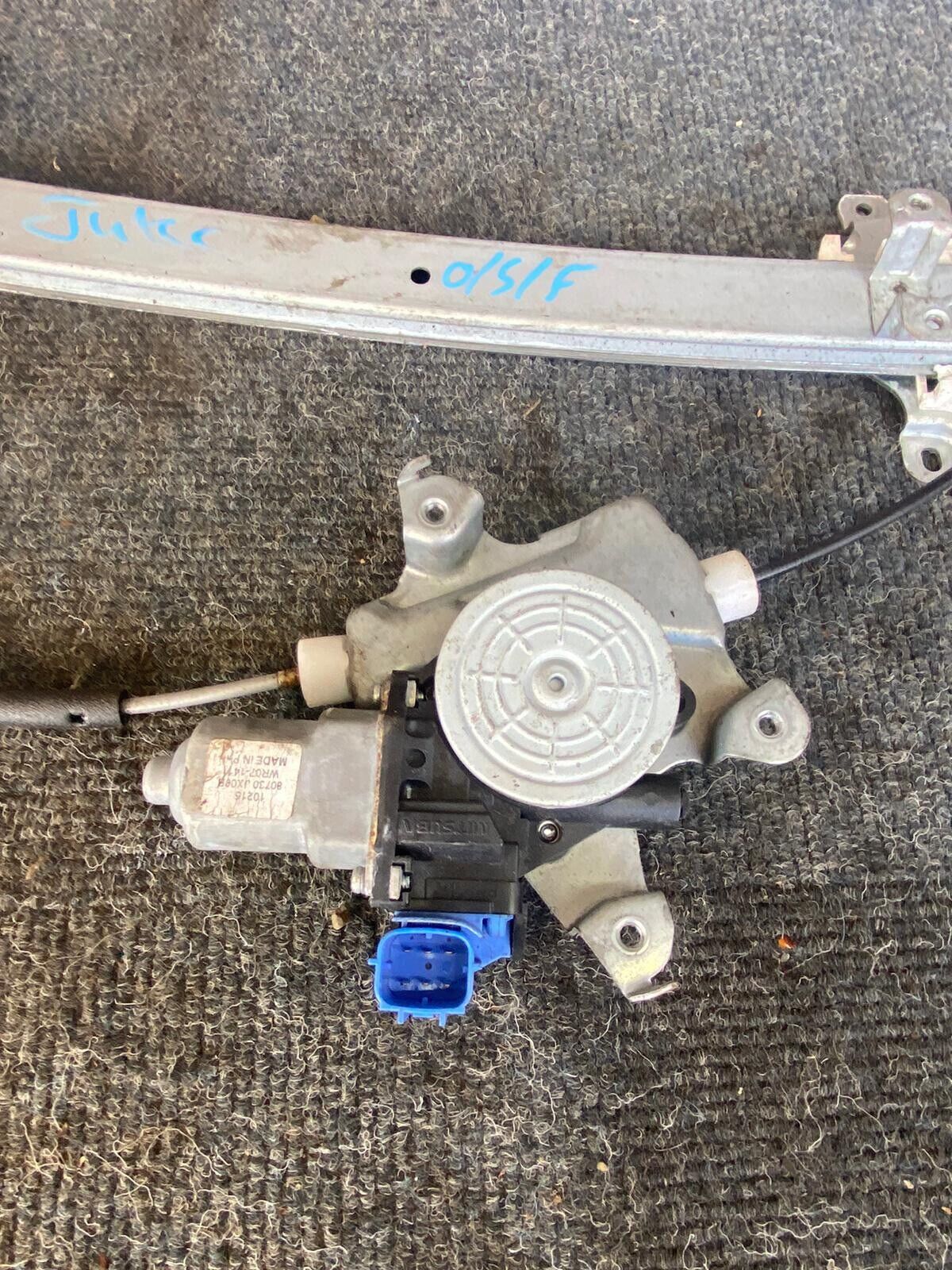 NISSAN JUKE 2022 OSF WINDOW MECHANISM DRIVERSIDE FRONT WINDOW MECHANISM