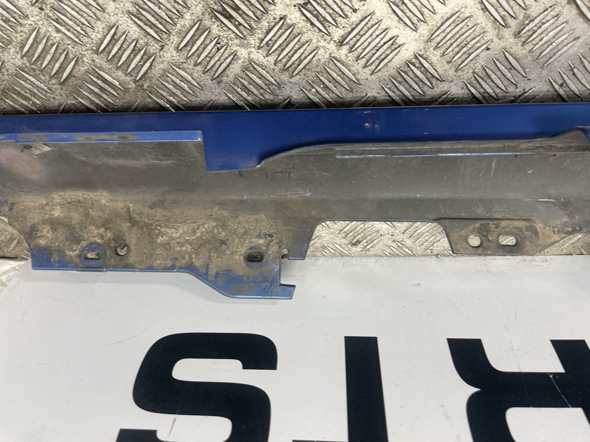 BMW 1 SERIES SIDE SKIRT PASSENGER LEFT MSPORT BLUE F21