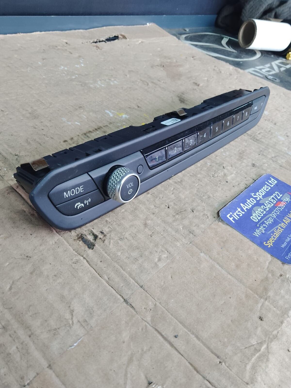 2020 BMW 330e SERIES G20 RADIO CD CONTROL PANEL 7949453-04