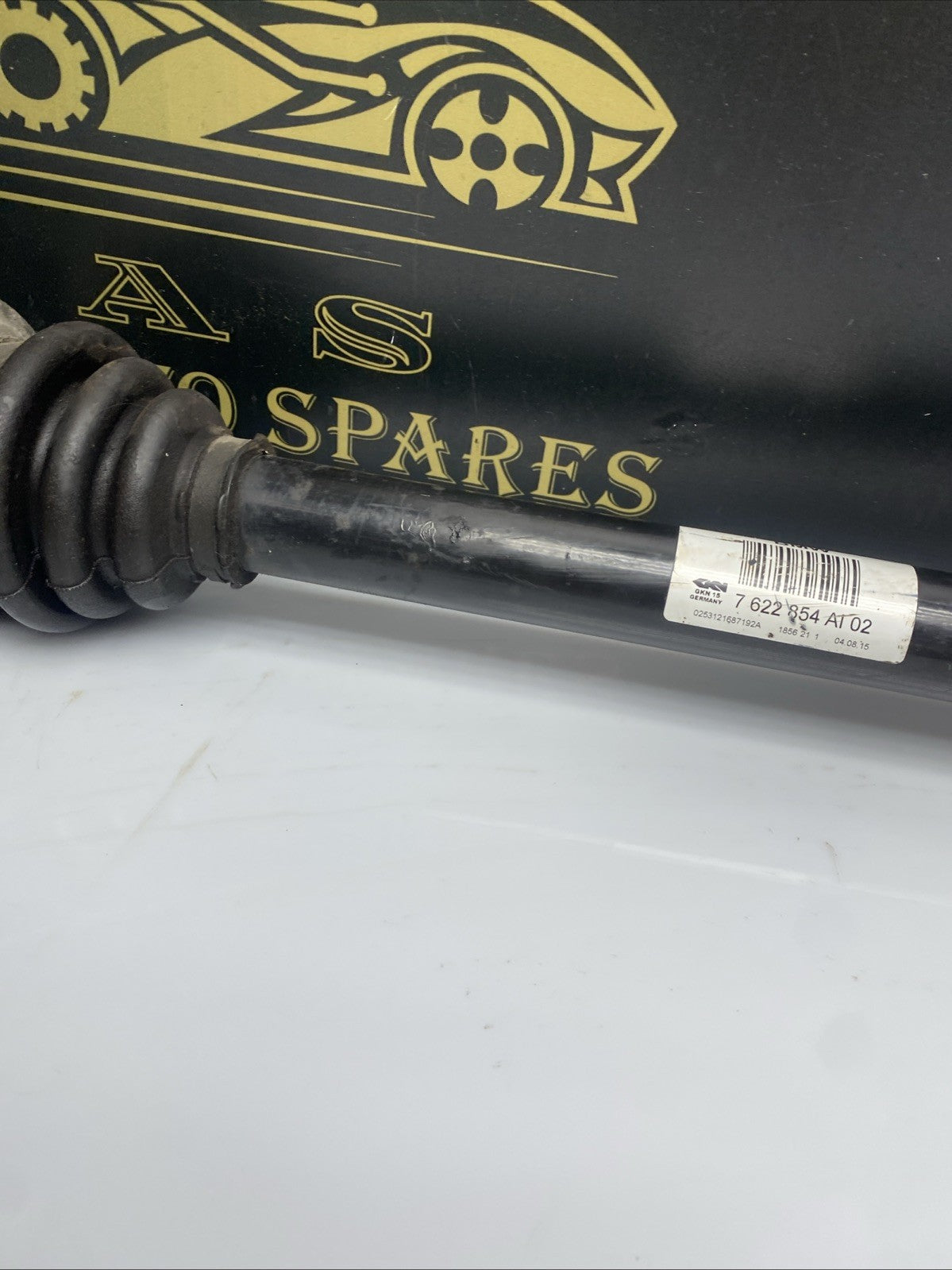 2018 BMW 3 SERIES 330 HYBRID F30 2.0 DRIVESHAFT DRIVER SIDE REAR 7622854