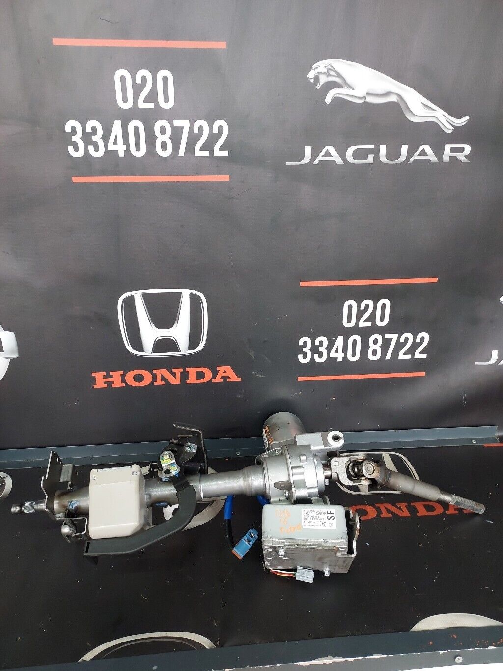 NISSAN NOTE 2016 PETROL POWER STEERING COLUMN 285003VU2B