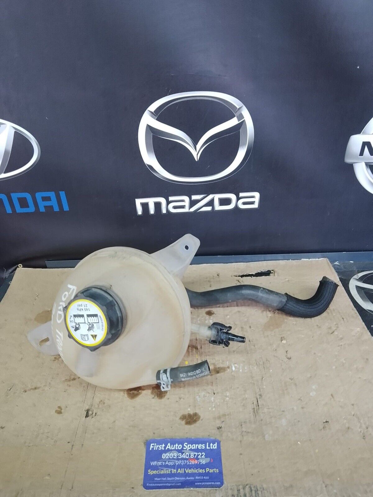 FORD TRANSIT MK8 RADIATOR EXPANSION HEADER COOLANT BOTTLE TANK OVERFLOW