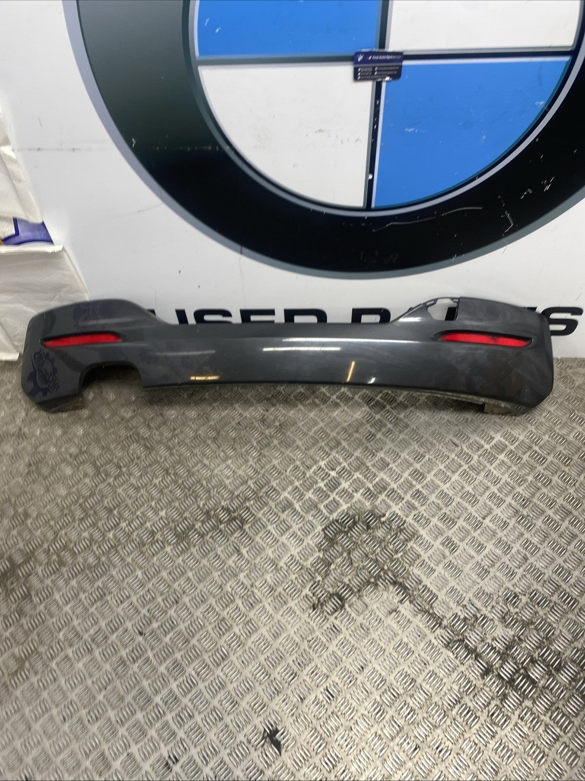BMW 1 Series F20 F21 LCI M Sport Rear Bumper Diffuser Genuine 51128060302