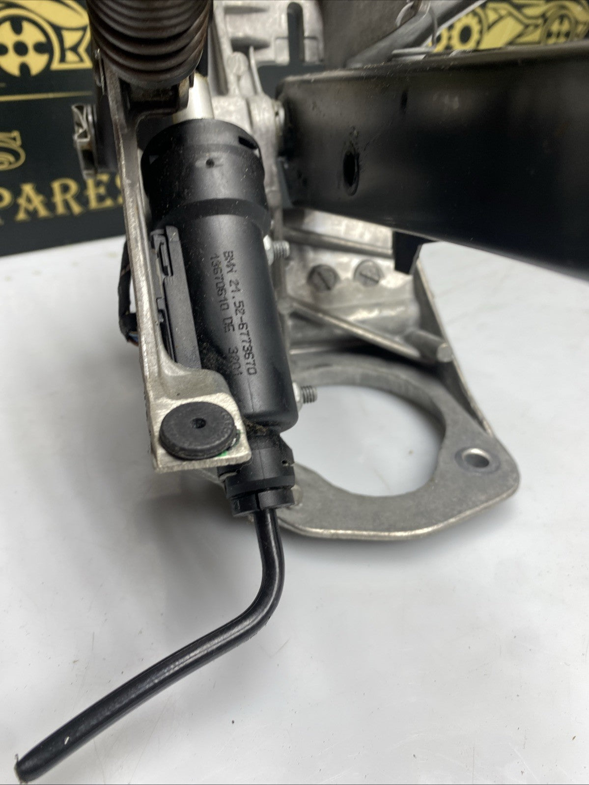 BMW 1 SERIES  F20 F21 2012 Pedal assembly box foot controls 6762250
