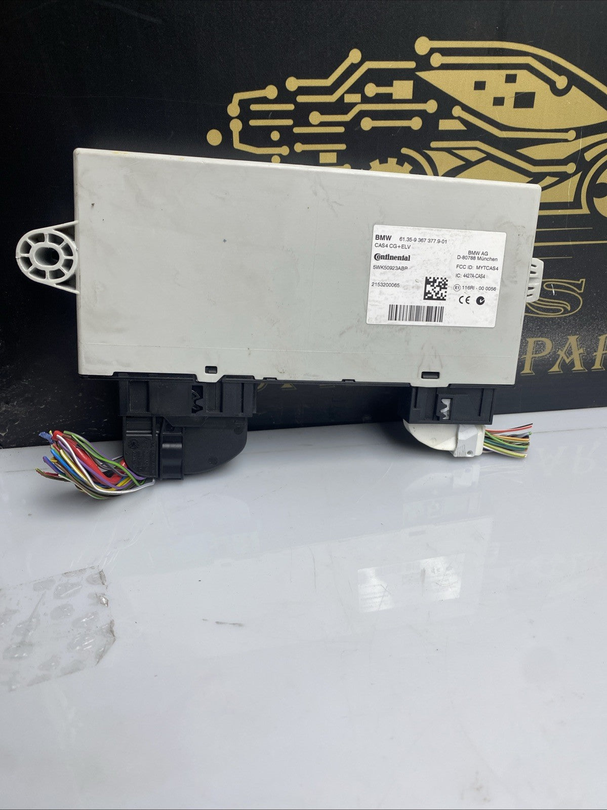 BMW 5 6 7 Series 2010-16 Car Access System Control Module P/N 9367377