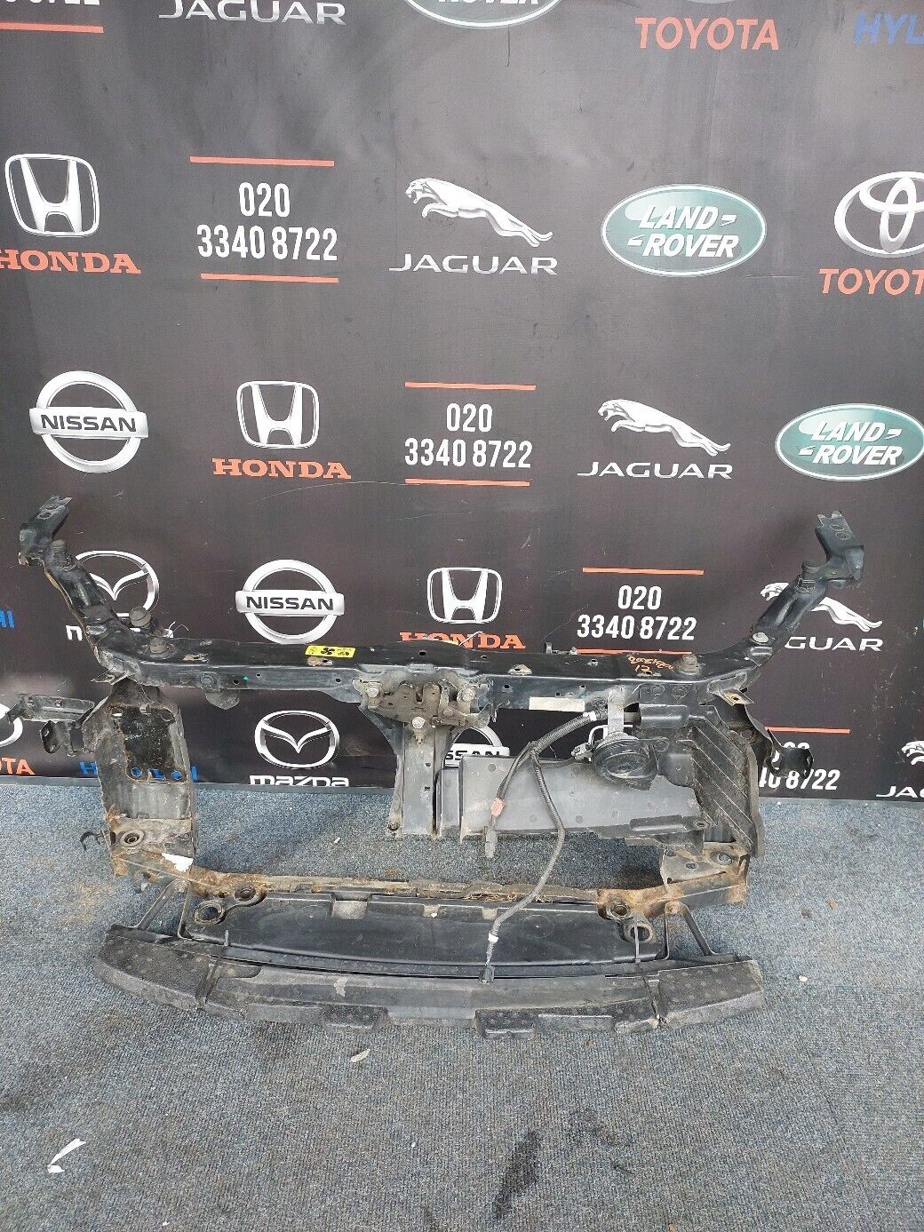 NISSAN QASHQAI 2012 COMPLETE SLAM PANEL