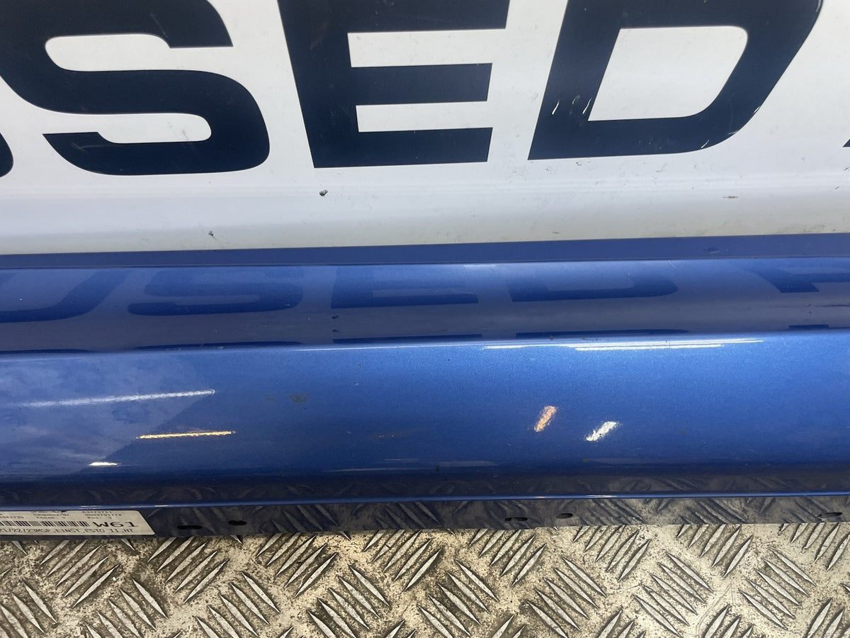 BMW 1 SERIES SIDE SKIRT PASSENGER LEFT MSPORT BLUE F21