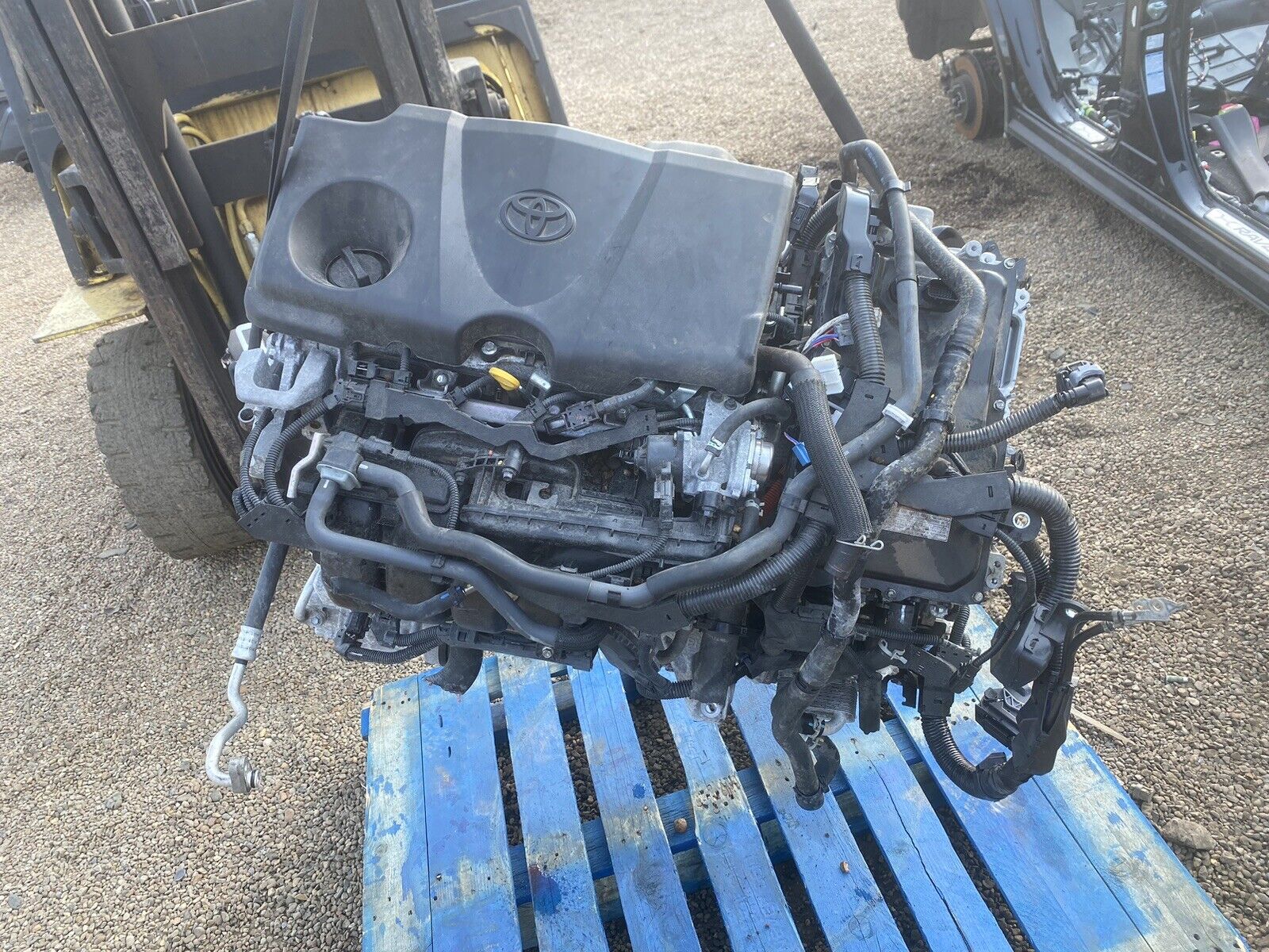 TOYOTA RAV4 2022 COMPLETE ENGINE / A25A / A5_, _H5_ 2.5