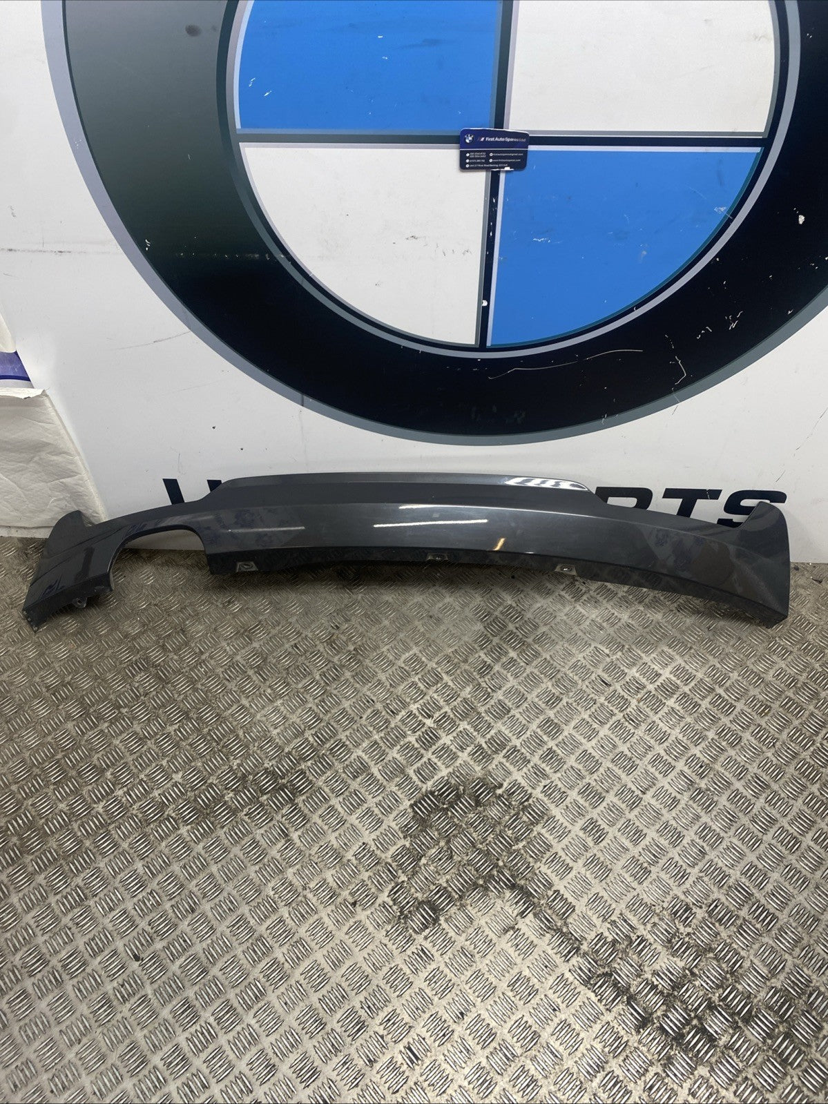 2013-17 BMW 4 Series F36 F33 F32 M Sport Rear Bumper Diffuser in Grey 158577